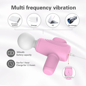 massage gun vibrator Female Masturbator Fascia Gun Adapter Attachements Massage Head To Dildo Sex  Toy