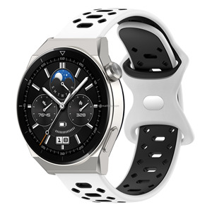 Cinturino in Silicone Confortevole da 20mm 22mm per Smartwatch <span class=keywords><strong>Huawei</strong></span> <span class=keywords><strong>Watch</strong></span> GT2/<span class=keywords><strong>GT3</strong></span>/<span class=keywords><strong>Pro</strong></span> - Product Image 4