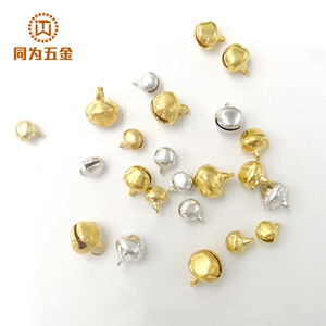 Clochettes décoratives en métal Tongwei Or et Argent 6mm 8mm 10mm pour Noël et artisanat pour animaux de compagnie - Product Image 1
