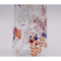 Flacon de lotion en plastique cylindrique vide de 300 ml avec pompe à lotion pour impression UV personnalisée, usage cosmétique