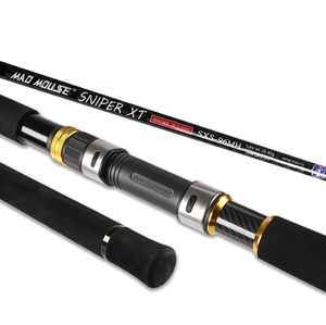 Canne à pêche Custom Madmouse Mad Mouse Sniper <span class=keywords><strong>XT</strong></span> 2.88m 96H 96MH <span class=keywords><strong>Fuji</strong></span> Guide Cross Carbon PE <span class=keywords><strong>1</strong></span>-5 #   Canne à pêche au jigging pour eaux salées et côtes rocheuses - Product Image 1