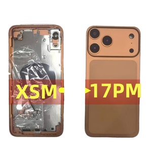 <span class=keywords><strong>iPhone</strong></span> XS MAXの携帯電話ハウジングを17 Pro XS MAX、そしてXS MAXを17 PROに変換するためのバックカバーハウジング - Product Image 1