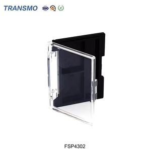 Estuche Vacío para Polvos de Maquillaje, Contenedor Cuadrado para Rubor, Contenedor de Polvos con Logotipo Personalizado, Paleta de Sombras de Ojos Negra - Product Image 4