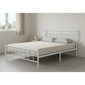 Cama de metal de tamaño completo más vendida, muebles de cama de metal contemporáneos, camas de estilo vintage - Product Image 3