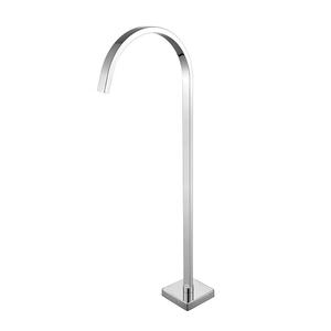 <span class=keywords><strong>Gockel</strong></span>独立式浴缸和淋浴混合器单手柄落地式黄铜浴缸水龙头，带陶瓷阀芯，适用于酒店 - Product Image 3