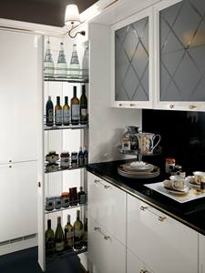 JINGSHUN - Muebles de Cocina Modernos de Estilo Francés con Gabinetes de Roble, <span class=keywords><strong>Isla</strong></span> y Encimera de Mármol, Gabinetes de Cocina en Paquete Plano para Casa o Villa - Product Image 2