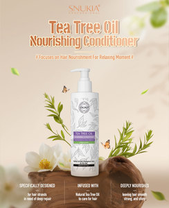 Snukia น้ำมันทีทรีเบสน้ำหนักเบาครีมบำรุงผมซ่อมแซมผมเสีย - Product Image 2