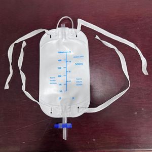 Leg Bag Large 500ml Urine Collection Bag <b>Adjustable</b> <b>Strap</b> For Middle Aged And Elderly PVC Material - Product Image 4