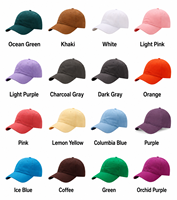 Gorra de Béisbol de 6 Paneles de Algodón Peinado de Color Sólido con Logotipo Personalizado; Gorra de Alta Gama para Otoño/Invierno, con Corona Suave, Ajustable, Lavada y con Protección Solar