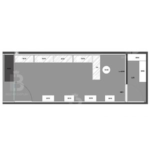 Vitrine de présentation de bijoux Baishida moderne marocaine écologique pour magasins de détail avec verre haut de gamme pour éclairage LED - Product Image 5