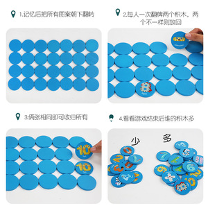Numeri di scacchi di memoria in legno per <span class=keywords><strong>bambini</strong></span> traffico abbinamento Focus Training pensando gioco da tavolo per <span class=keywords><strong>bambini</strong></span> giocattoli educativi in legno - Product Image 4
