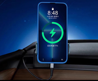 Station d'accueil USB-C PD double port OBD populaire avec chargeur rapide intégré, compatible avec les modèles 3 Highland et Y