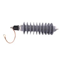 Parafoudre 24kV 33kV pour lignes aériennes, type oxyde métallique, 10kA 5kA, fabriqué en Chine