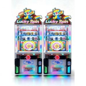 Machine de jeu d'arcade commerciale à monnayeur pour la distribution de cadeaux, de billets-cadeaux et de loteries, modèle Lucky Spin Gift Carnival Prize Vending Machine - Product Image 5