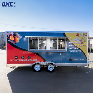 Nhà bếp di động Trailer thực phẩm cổ điển xe tải Burger BBQ thực phẩm Trailer nhà hàng cà phê xe tải thực phẩm di động với nhà bếp đầy đủ - Product Image 4