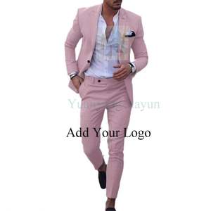 Nouveau design hommes <span class=keywords><strong>costume</strong></span> deux pièces bouton lin coton lin couleur unie <span class=keywords><strong>croisé</strong></span> <span class=keywords><strong>costume</strong></span> hommes - Product Image 5