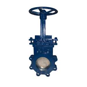 Vanne à lame manuelle en acier au carbone de 6 pouces, DN500 DN125, pour mélange d'eau Z73H/W/Y-16C/P - Product Image 5