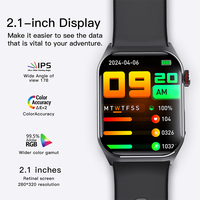 Nouvelle montre connectée F520 2025 avec pompe à air, ECG, HRV, alarme de chute, température corporelle, modes multisports et suivi d'activité