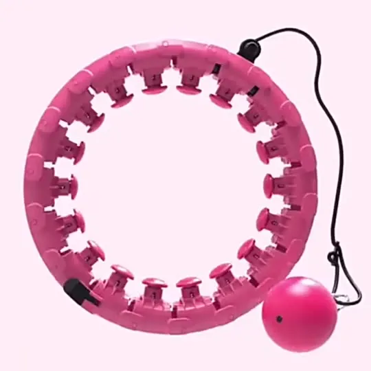 ZT High Quality Adult Exercise Slimming Weighted Hula Ring Detachable Body Building Massage Smart Hoola Hoop