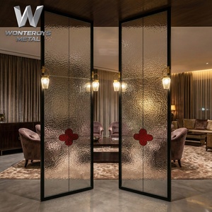 Parete Divisoria Personalizzata con Struttura in Acciaio Inox, Schermo Decorativo Tagliato al Laser, <span class=keywords><strong>Design</strong></span> Moderno per Casa, Salone, Ingresso, Ufficio - Product Image 3
