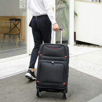 Fournisseur chinois chariot à bagages tourage valise à main en tissu oxford bagage souple pour hommes