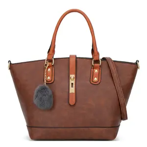 Yeni varış büyük askılı omuz çantası 5 renk özel marka Logo hizmeti kadın PU deri çantalar