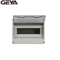 Boîtier de distribution électrique mural GEYA HT AC DC IP65 5-24 voies, disjoncteur, alimentation électrique, corps en ABS personnalisé
