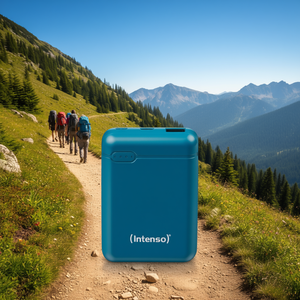 Batería Externa Intenso de 10000 mAh, Polímero de Litio, Carga Rápida, Entrada USB A y Tipo C, para Viajes al Aire Libre - Product Image 2