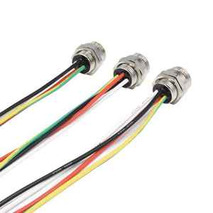 Conector de Panel de Montaje de Cable de Silicona con Receptáculo de Fijación Trasera de 4 Pines y Enchufe Macho de 7/8'' Resistente al Agua IP68 - Product Image 3