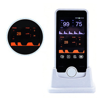 Oxymètre de pouls Bluetooth rechargeable VE4, moniteur de pression artérielle, instrument vétérinaire portable pour chiens et chats