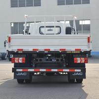 Camion léger JAC Shuailing E, cabine simple, plateau plat, 129 CV, Euro 6, diesel, idéal pour la logistique urbaine et les livraisons