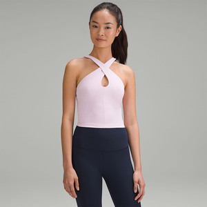 Set Fitness da Donna Lulu: Reggiseno Sportivo <span class=keywords><strong>Sexy</strong></span> con Schiena Scoperta e Leggings Aderenti ad Asciugatura Rapida - Product Image 3