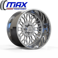 Jantes forgées MAX Deep Dish 24x14 26x14 28x14 8x170 8x180 pour Ford F250 F350 et GMC Sierra 2500HD
