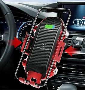 <span class=keywords><strong>Chargeur</strong></span> de voiture sans fil <span class=keywords><strong>portable</strong></span> étanche à <span class=keywords><strong>induction</strong></span> intelligente à serrage automatique 10W pour une charge rapide avec support pour voiture - Product Image 5