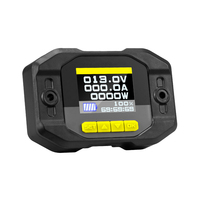 12V 100A Monitor de batería Probador de batería Medidor de corriente de voltaje Indicador de capacidad de batería Medidor de Coulomb