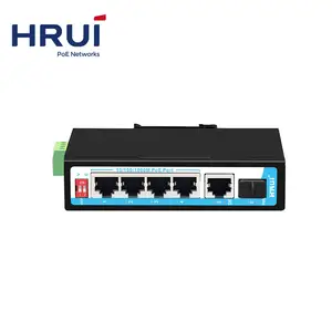 2.5G VLAN Managemnet Layer 2 Layer 3 Gigabit SFP Port 4 Port Industrial Network POE Switch