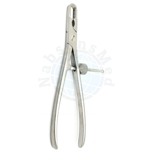 NABSONS MED Bone Reduction Clamp Forceps 24cm 4.5mm <b>Thread</b> <b>Lock</b> Stainless Steel Manual Orthopedic Surgical Instrument Reusable - Product Image 1