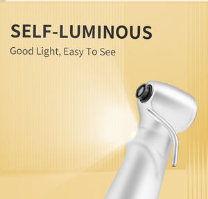 Turbina de <span class=keywords><strong>contra</strong></span>ángulo de anillo verde de pieza de mano de baja velocidad 20:1 dental para cirugía de implantes, maquinaria eléctrica para construcción metálica - Product Image 2