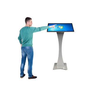 Tự phục vụ truy cập thông tin kiosk khách truy cập dịch vụ máy cảm ứng <span class=keywords><strong>LCD</strong></span> quảng cáo hiển thị cho trung tâm mua sắm - Product Image 6