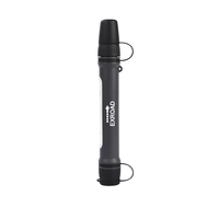Paille filtrante à eau portable et étanche en ABS personnalisée Exroad pour le camping, la randonnée et la pêche - Équipement de survie