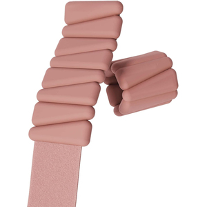 Pesas de Muñeca y Tobillo Personalizables con Logotipo, Duraderas y Ecológicas, de Silicona con Cierre de Gancho y Bucle Ajustable, 2 lb por Par, para Yoga y Fitness - Product Image 1