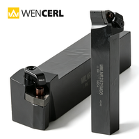 Porte-outil de tournage WENCERL MWLNR2020K08, porte-outil de tournage externe indexable MWLNR/L MWLNR2525M08 125 mm pour tour CNC
