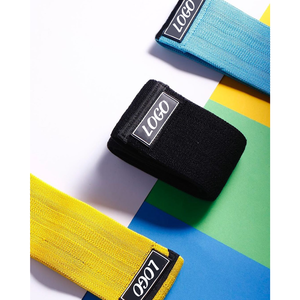 Algodón antideslizante hip <span class=keywords><strong>loop</strong></span> Banda <span class=keywords><strong>3</strong></span> diferentes fuerza elástico hip bandas - Product Image 1