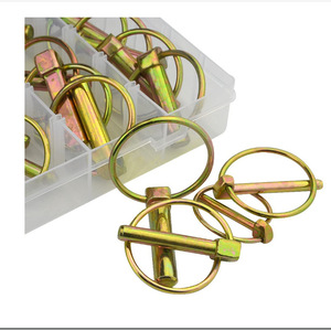 Ensemble d'épingles de sécurité M4.5 M6 M8 M11 en acier galvanisé, 50 pièces en boîte, pour usage général - Product Image 4