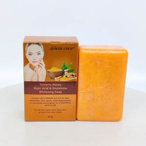 Rõ Ràng Blemishs Tối Thể Thao Làm Trắng Xà Phòng Với Tumeric Mật Ong Kojic Axit & Glutathion Xà Phòng Làm Trắng Khuôn Mặt Cơ Thể Nhà Vệ Sinh Xà Phòng - Product Image 4