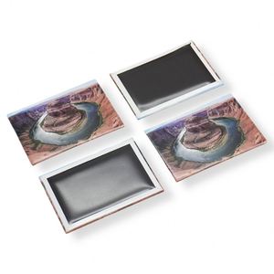 Aimants de réfrigérateur en étain personnalisés OEM, impression photo personnalisée, magnétiques pour cadeaux promotionnels - Product Image 6