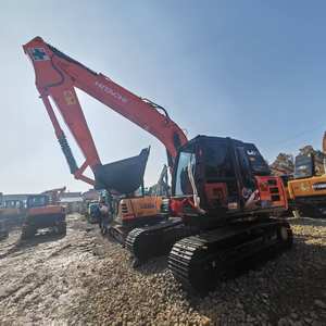 Pelle hydraulique sur chenilles Hitachi ZX120 de 12 tonnes d'occasion Série ZAXIS 120 originale du Japon Composants essentiels du moteur du moteur - Product Image 3