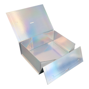 Customized <b>Magnetic</b> Gift Boxes Flip Cover <b>Box</b> with Sponge Rigid Paperboard Gift Recyclable Packaging Boxes for Cosmetic - Product Image 4