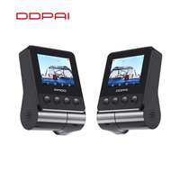 Caméra embarquée DDPAI Mini Z50 4K 2160P GPS, enregistreur vidéo de conduite avant et arrière avec écran tactile, double caméra intégrée pour le stationnement