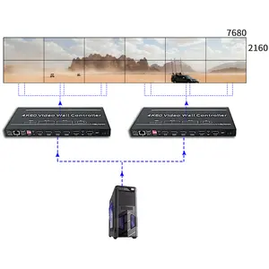 Vietnam Electrical Equipment 2x1 hdmi KVM Switch 4K@30Hz hdmi Port Switcher 2 in 1 Out for Computer Monitor Projector TV